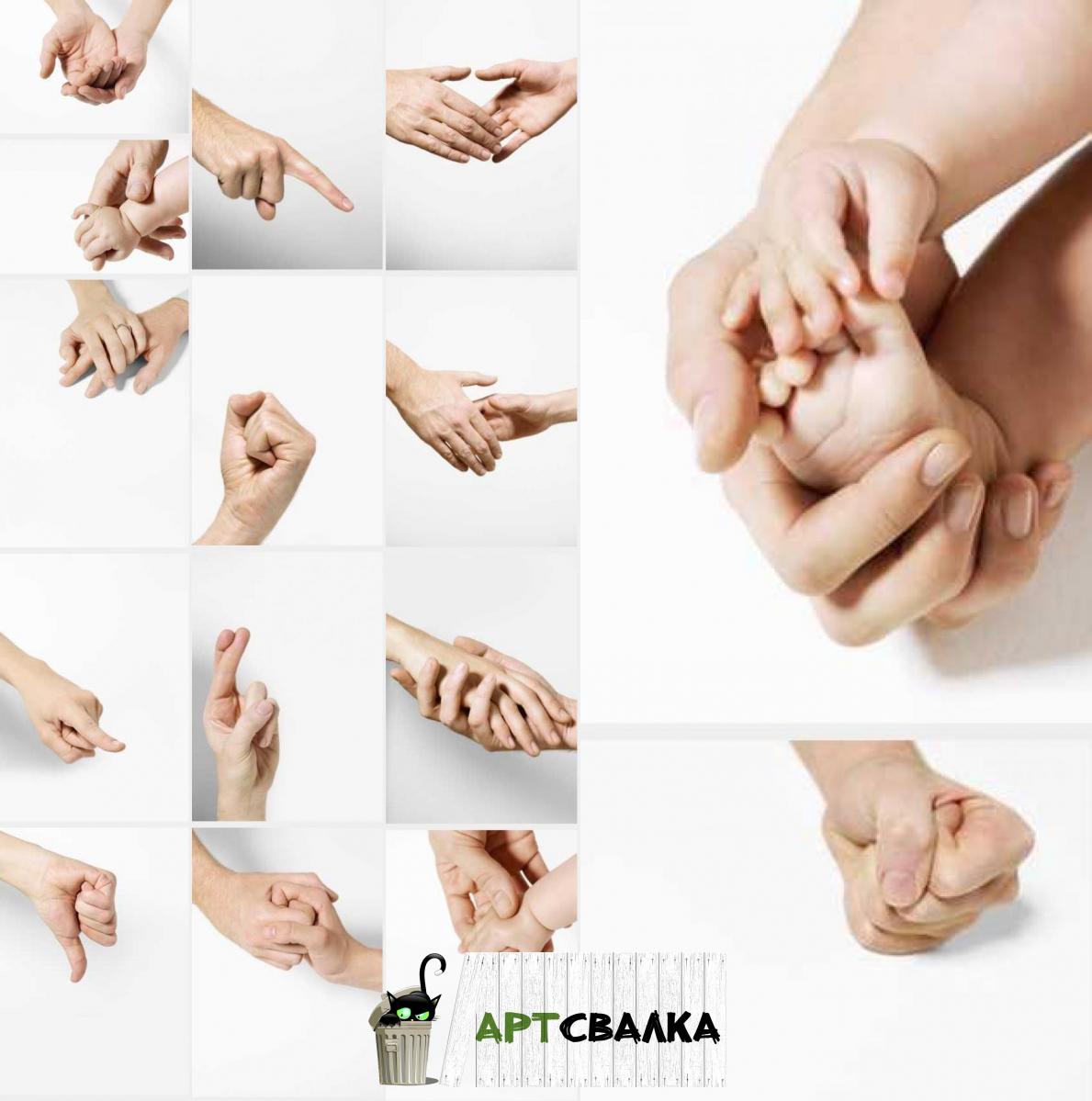 Различные жесты рук | Different hand gestures